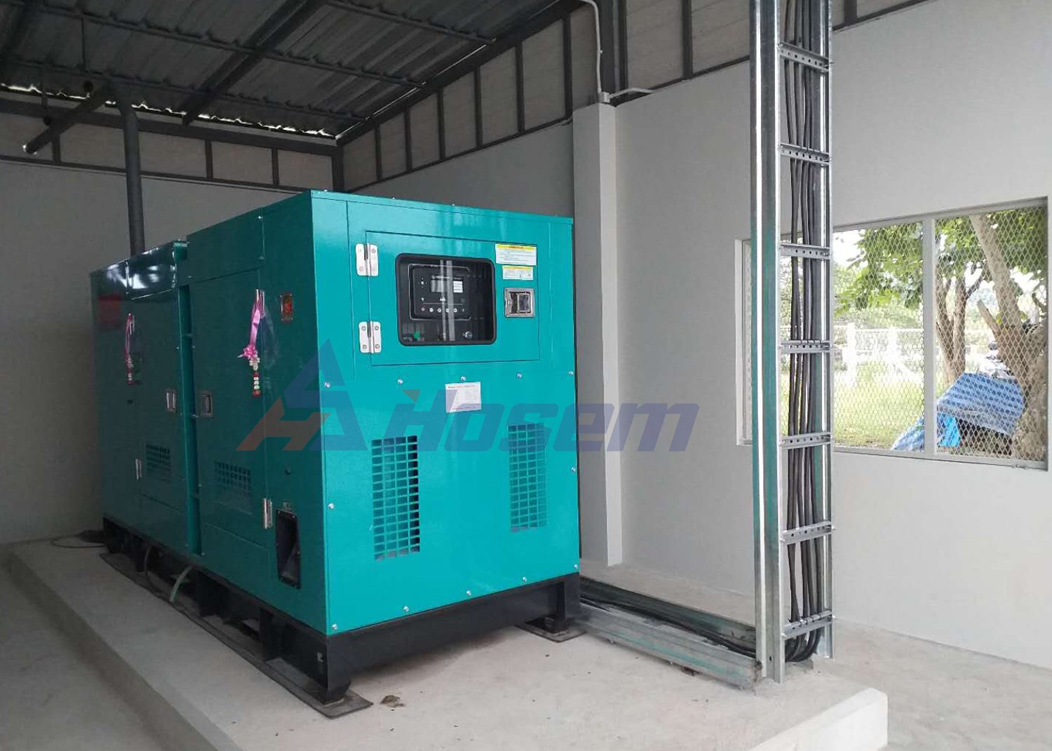 Hosem Power Diesel Generator Instalação